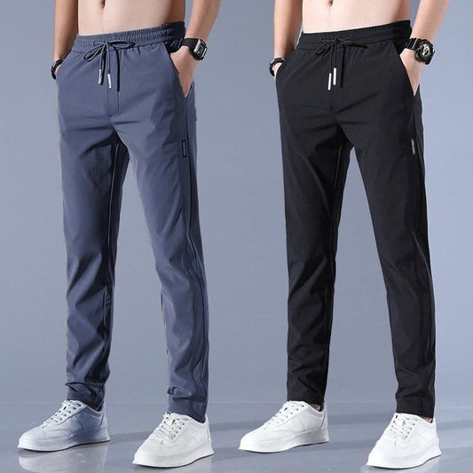 Combo of Men's NS Lycra Track Pants (Pack of 2) a51190