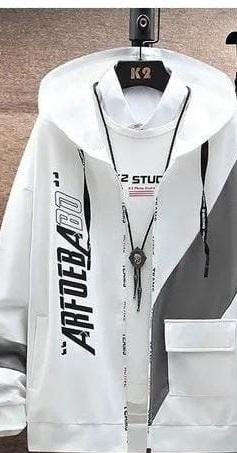 Men's Fleeces Printed Track Suit a51190